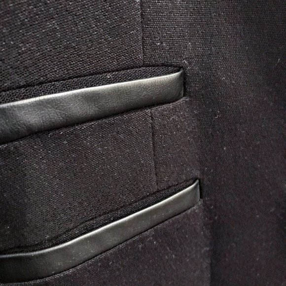 JACOB Lined Knee-Length Blazer Jacket - Picture 10 of 10